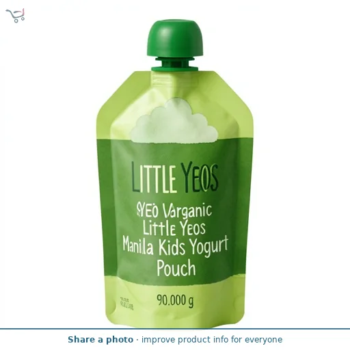 Yeo Valley Organic Little Yeos Mango & Vanilla Kids Yogurt Pouch