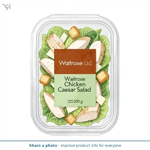 Waitrose Chicken Caesar Salad