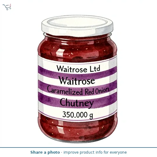 Waitrose Caramelised Red Onion Chutney