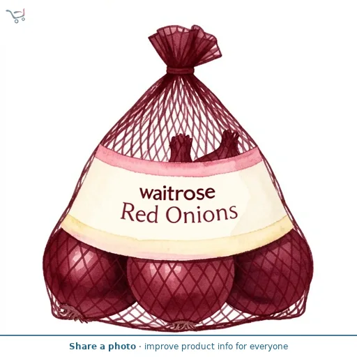 Waitrose Red Onions