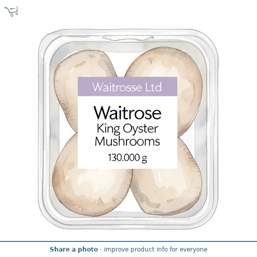 Waitrose British King Oyster Mushrooms