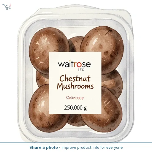 Waitrose Chestnut Mushrooms