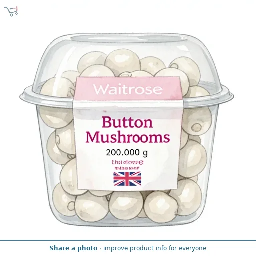 Waitrose Button Mushrooms