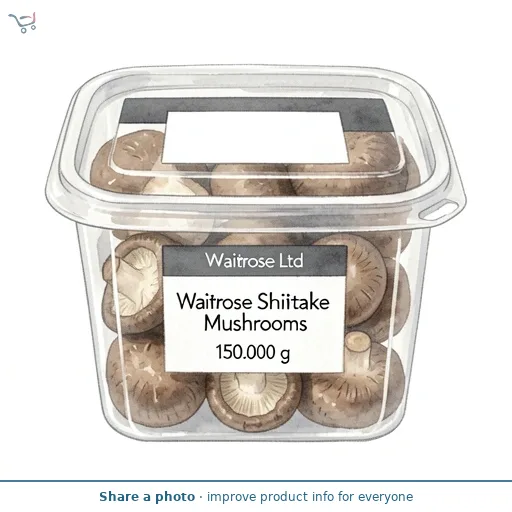 Waitrose Shiitake Mushrooms