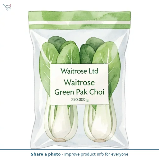 Waitrose Green Pak Choi
