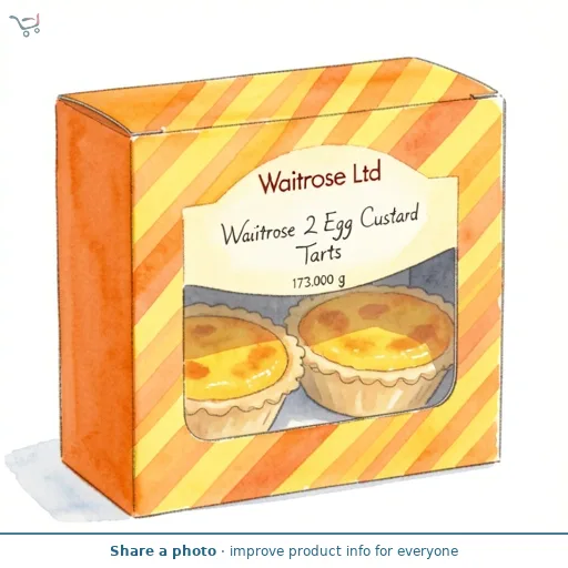 Waitrose 2 Egg Custard Tarts