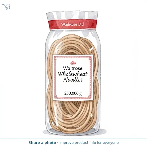 Waitrose Wholewheat Noodles