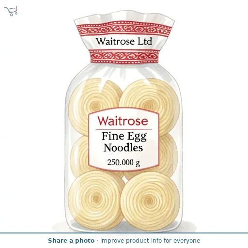 Waitrose Fine Egg Noodles