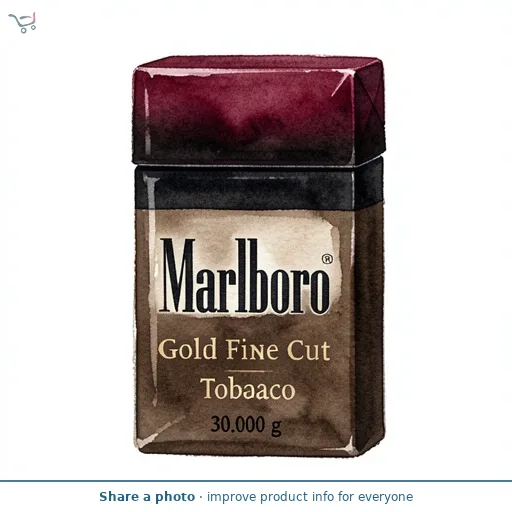 Marlboro Gold Fine Cut Tobacco 30g