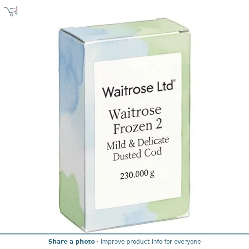 Waitrose Frozen 2 Mild & Delicate Dusted Cod