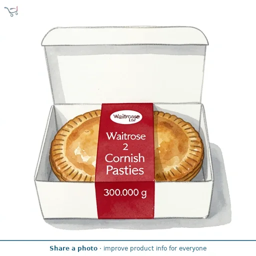 Waitrose 2 Cornish Pasties