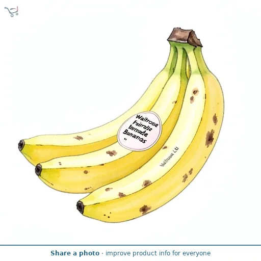Waitrose Fairtrade Single Bananas