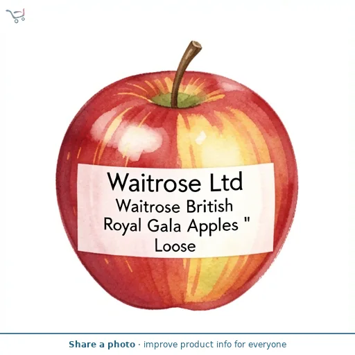 Waitrose British Royal Gala Apples Loose