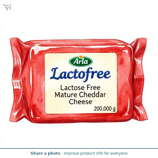 Arla Lactofree Lactose Free Mature Cheddar Cheese