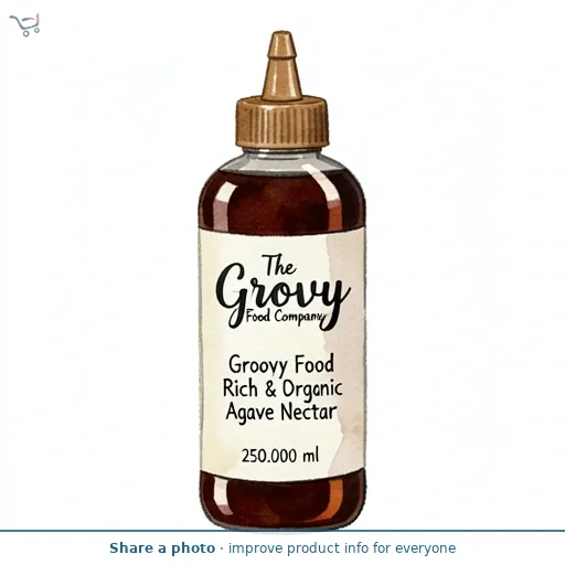 Groovy Food Rich & Dark Organic Agave Nectar