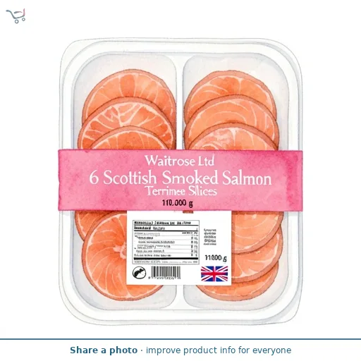 Waitrose 6 Scottish Smoked Salmon Terrine Slices