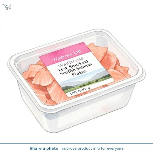 Waitrose Hot Smoked Scottish Salmon Flakes