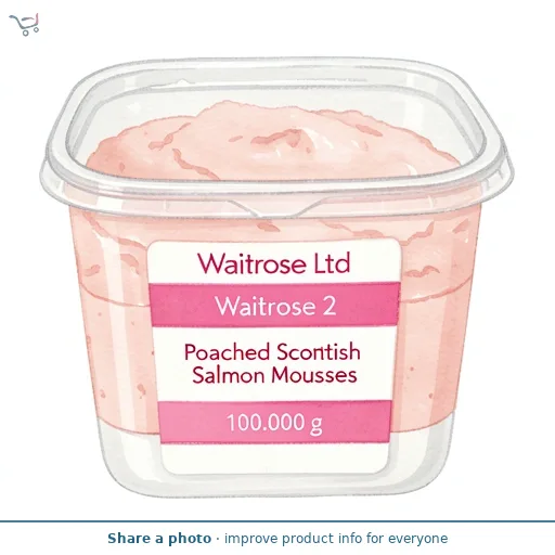 Waitrose 2 Poached Scottish Salmon Mousses