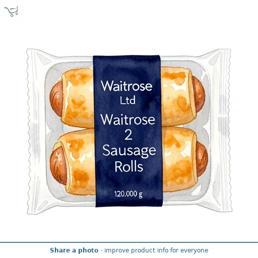 Waitrose 2 Sausage Rolls