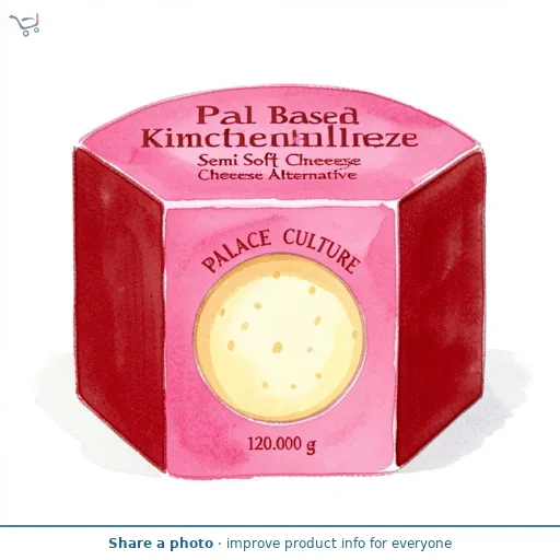 Palace Culture Plant Based Kimcheeze Semi Soft Cheese Alternative