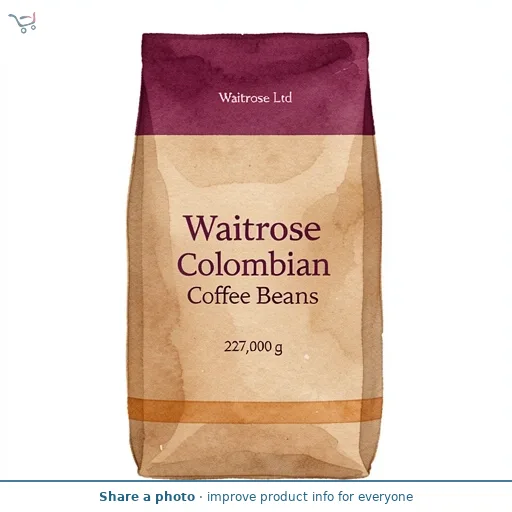 Waitrose Colombian Coffee Beans