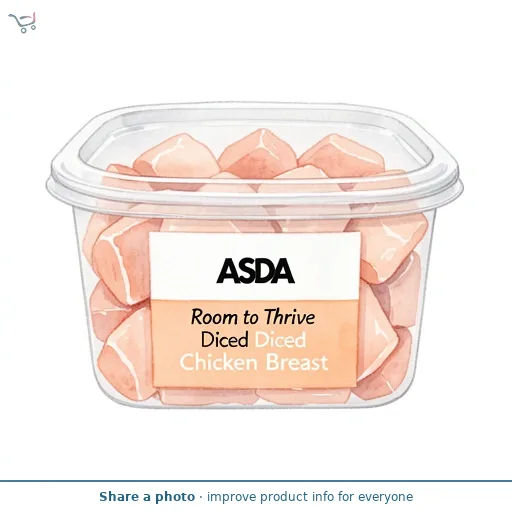 ASDA Room to Thrive Diced Chicken Breast