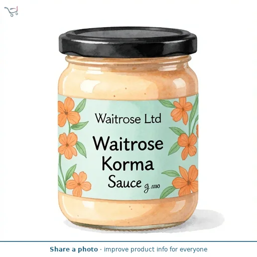 Waitrose Korma Sauce