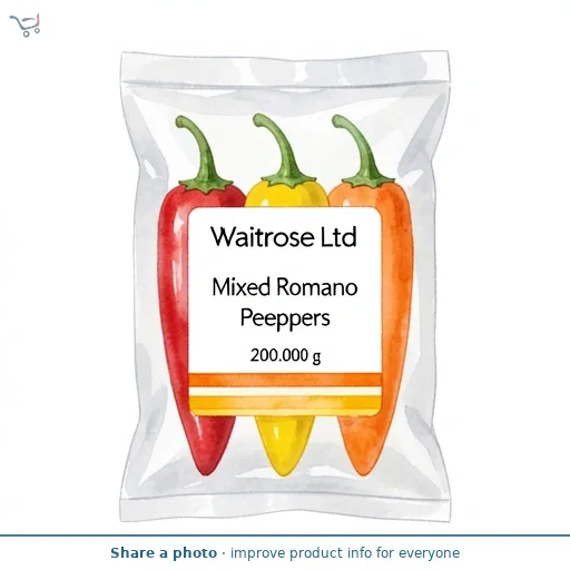 Mixed Romano Peppers