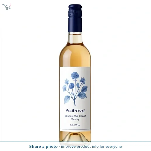 Waitrose Blueprint Pale Cream Sherry