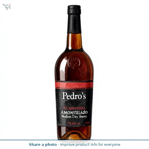 Pedro's Almacenista Amontillado Medium Dry Sherry