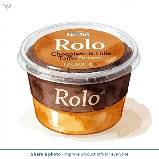Nestle Rolo Chocolate & Toffee Dessert