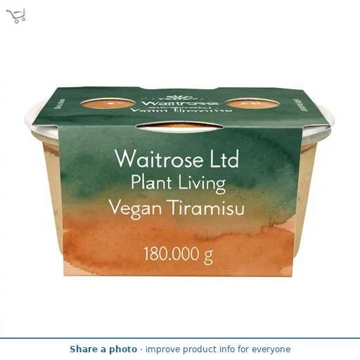 Waitrose Plant Living Vegan Tiramisu