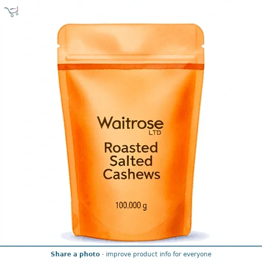 Waitrose Roasted Salted Cashews
