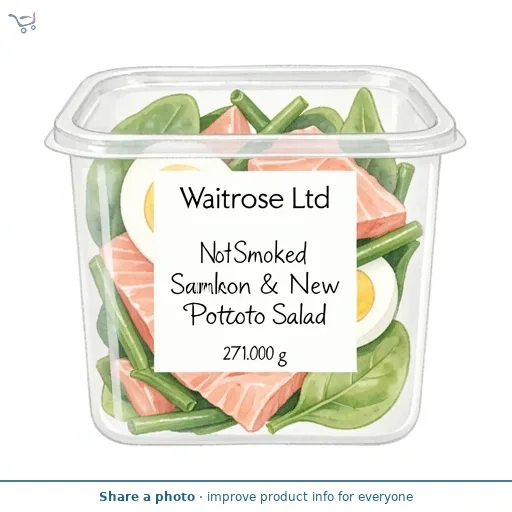 No.1 Hot Smoked Salmon & New Potato Salad