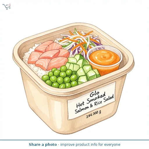 GLO Hot Smoked Salmon & Rice Salad