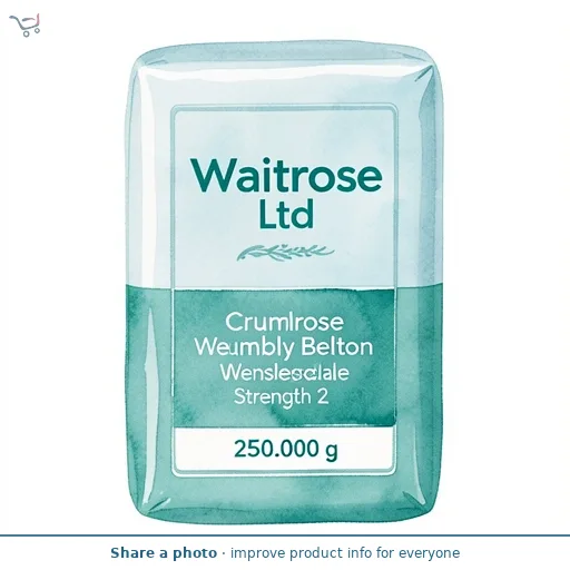 Waitrose Crumbly Belton Wensleydale Cheese Strength 2