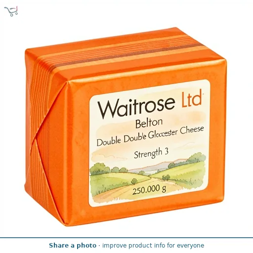 Waitrose Belton Double Gloucester Cheese Strength 3