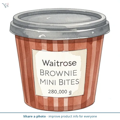 Waitrose Brownie Mini Bites