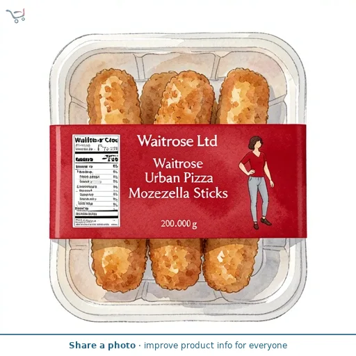 Waitrose Urban Pizza Mozzarella Sticks
