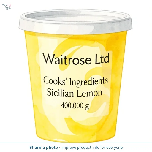 Cooks' Ingredients Sicilian Lemon Icing