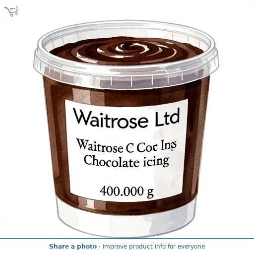 Waitrose Cooks Ingredients Chocolate icing