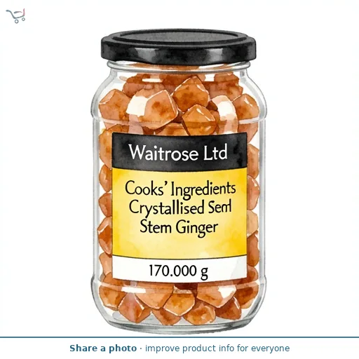 Cooks' Ingredients Crystallised Stem Ginger