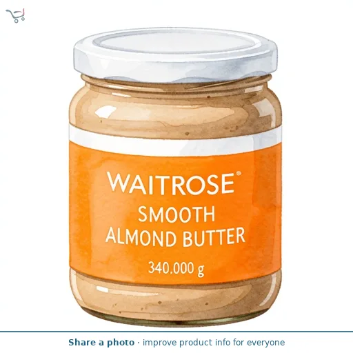 Waitrose Smooth Almond Butter