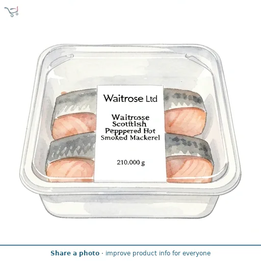 Waitrose Scottish Peppered Hot Smoked Mackerel