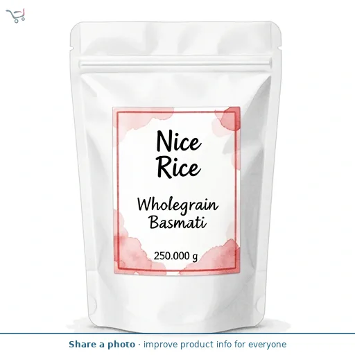 Nice Rice Wholegrain Basmati