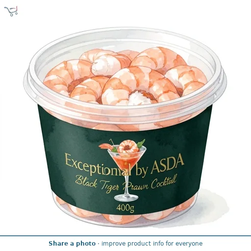 Exceptional by ASDA Exceptional by  Black Tiger Prawn Cocktail 400g