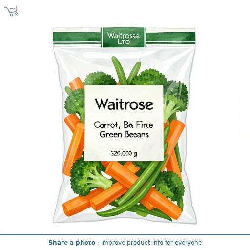Waitrose Carrot, Broccoli & Fine Green Beans