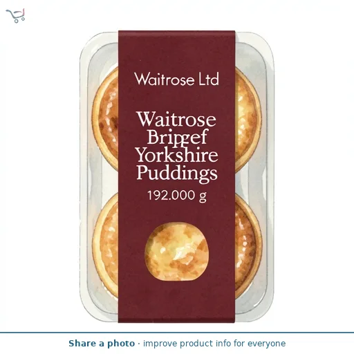 Waitrose 4 Beef Dripping Yorkshire Puddings