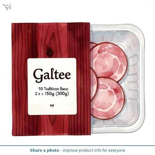 Galtee 10 Traditional Bacon Slices 2 x 150g (300g)