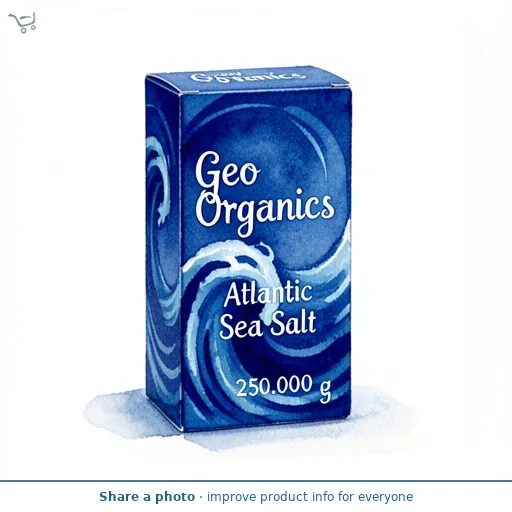 Geo Organics Atlantic Sea Salt